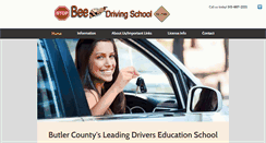 Desktop Screenshot of beedrivingschool.com
